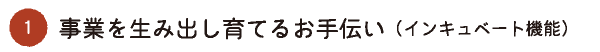 1事業生み出すおてつだい